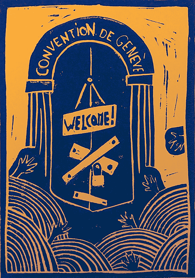 Illustration de la convention de Genève