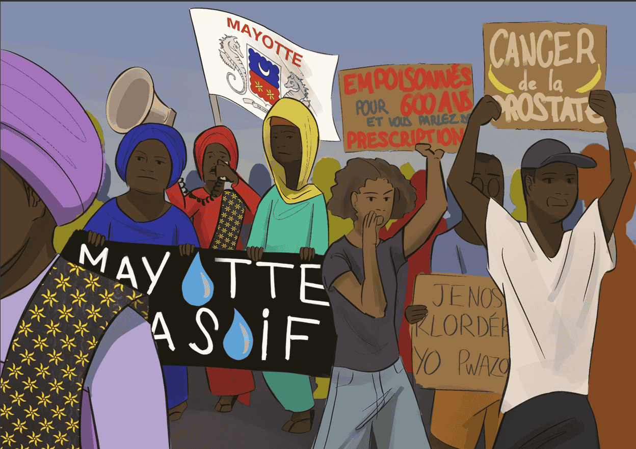 Manifestation pour l’eau à Mayonne