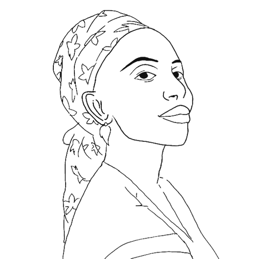 Portrait de Rita Mousikoudine