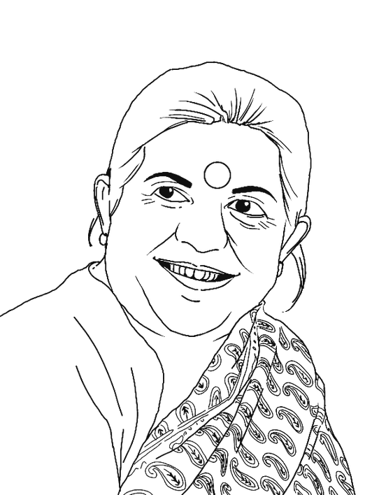 Portrait de Vandana Shiva
